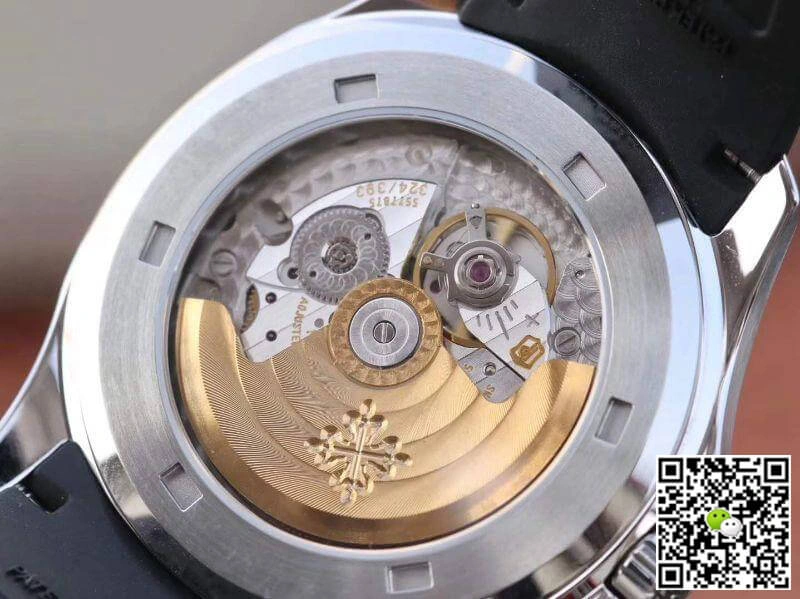 Patek Philippe Aquanaut 5167A-001 1:1 Best Edition Replica Watch Swiss ETA324CS Black Dial