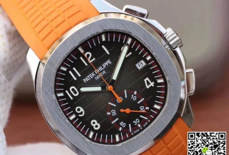 Patek Philippe Aquanaut 5968A-001 1:1 Best Edition Replica Watch Swiss ETA7750 Coffee Dial