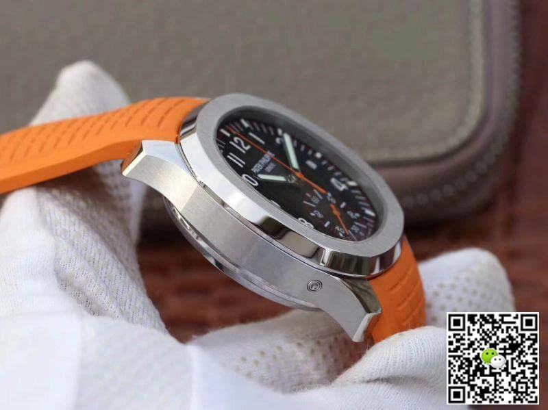 Patek Philippe Aquanaut 5968A-001 1:1 Best Edition Replica Watch Swiss ETA7750 Coffee Dial