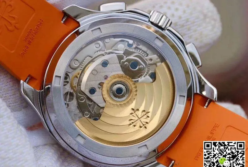 Patek Philippe Aquanaut 5968A-001 1:1 Best Edition Replica Watch Swiss ETA7750 Coffee Dial