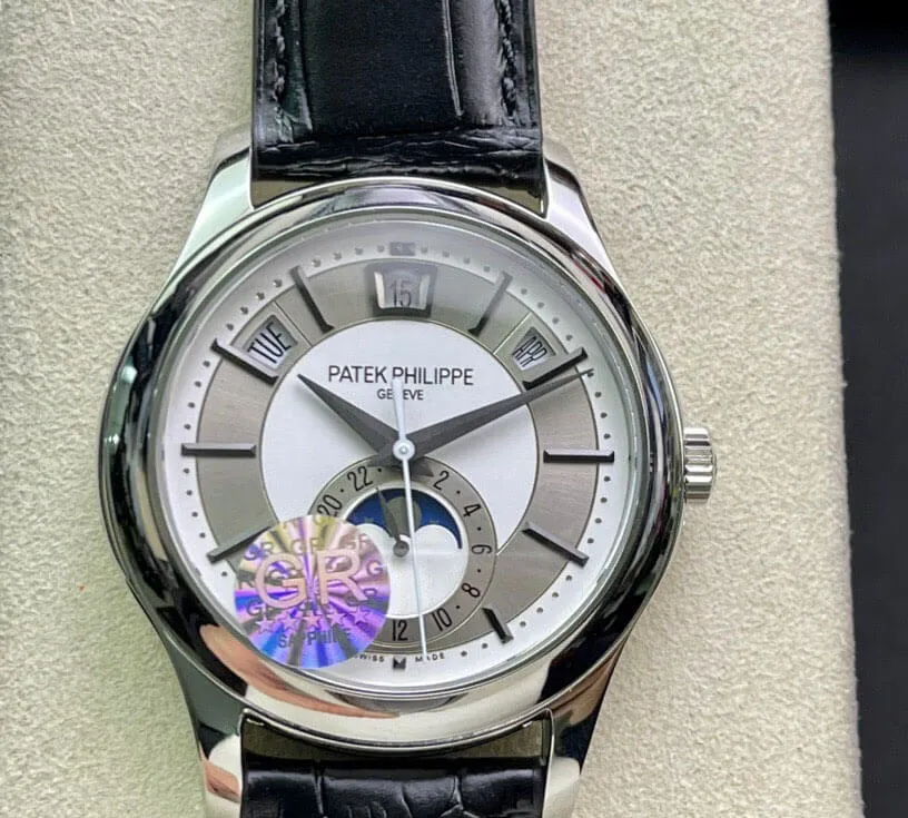 Patek Philippe Complications 5205G-001 GR Factory 1:1 Best Edition Replica Watch Grey Dial