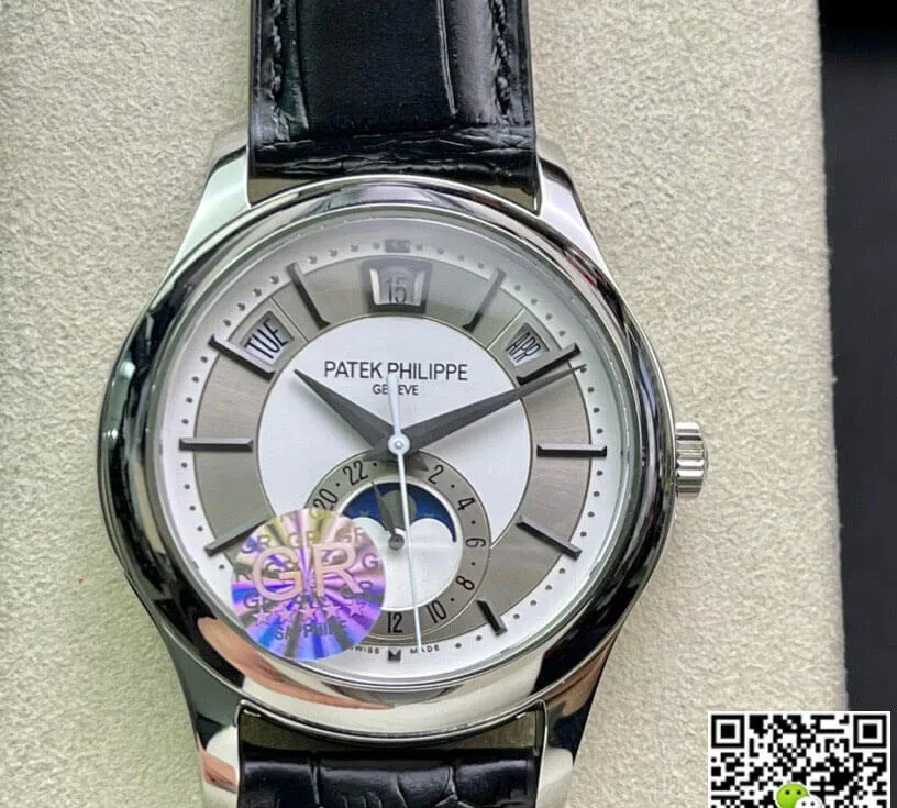Patek Philippe Complications 5205G-001 GR Factory 1:1 Best Edition Replica Watch Grey Dial