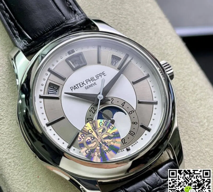 Patek Philippe Complications 5205G-001 GR Factory 1:1 Best Edition Replica Watch Grey Dial