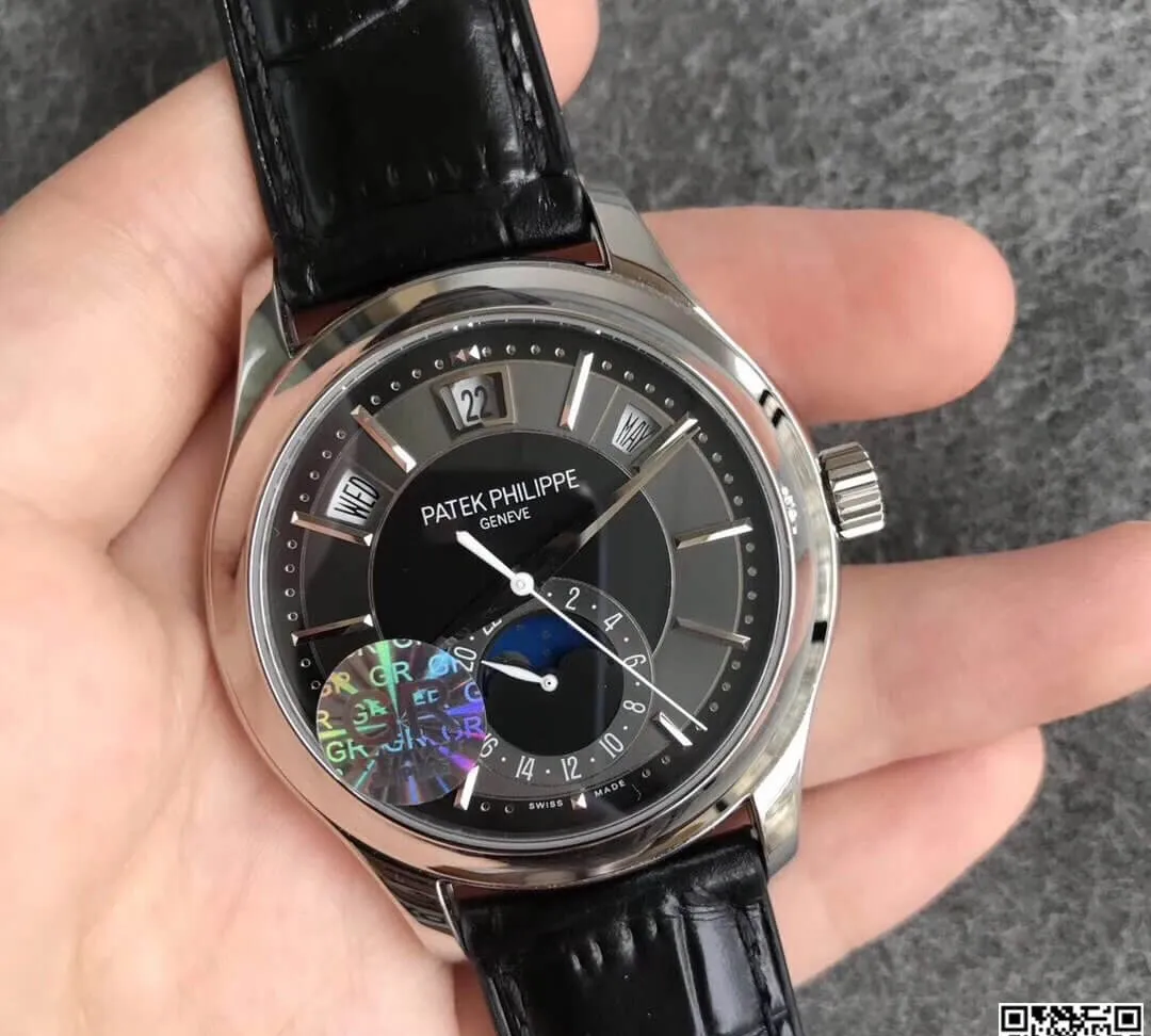 Patek Philippe Complications 5205G-010 GR Factory 1:1 Best Edition Replica Watch Gray Dial