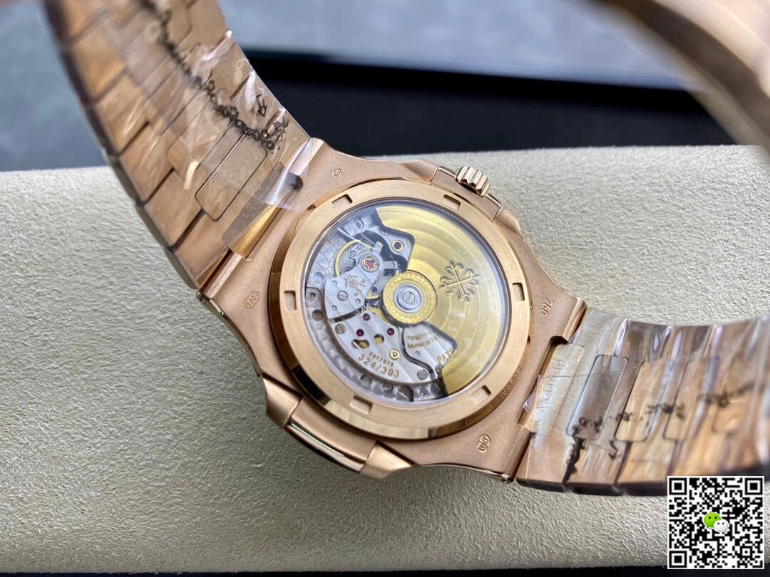 Patek Philippe Nautilus 5711 1R-001 GR Factory 1:1 Best Edition Replica Watch V2 Brown Dial