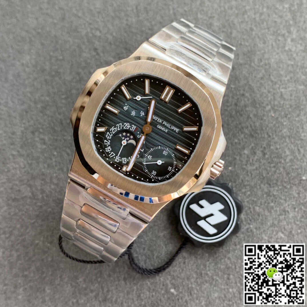 Patek Philippe Nautilus 5712 1A-001 ZF Factory 1:1 Best Edition Replica Watch Titanium Case