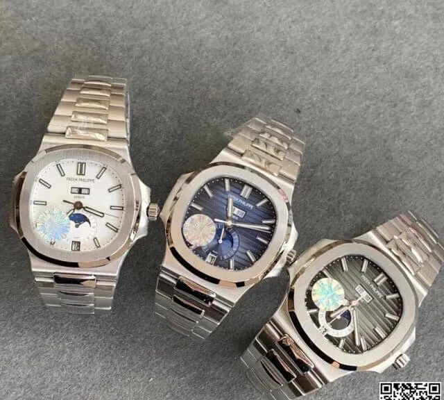 Patek Philippe Nautilus 5726 1A-010 GR Factory 1:1 Best Edition Replica Watch Titanium Case