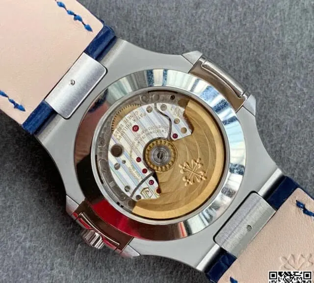 Patek Philippe Nautilus 5726 1A-014 GR Factory 1:1 Best Edition Replica Watch Leather Strap