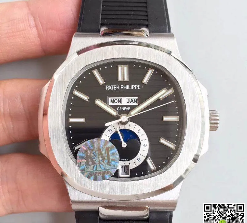 Patek Philippe Nautilus 5726A-001 KM Factory 1:1 Best Edition Replica Watch Swiss ETA 324A