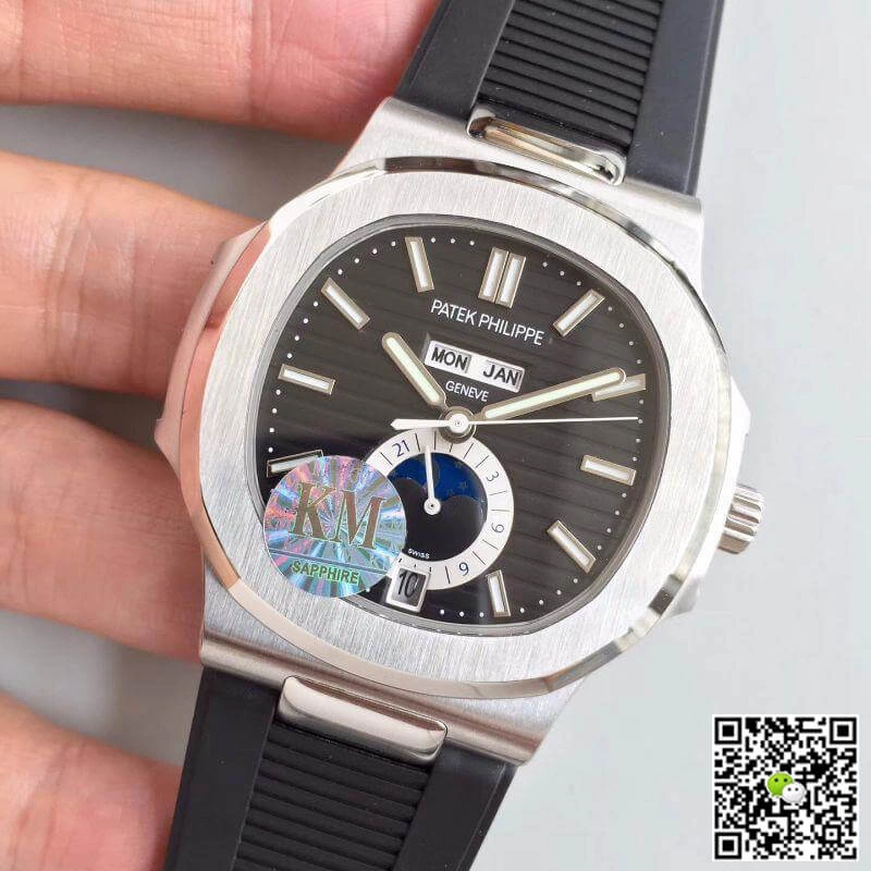 Patek Philippe Nautilus 5726A-001 KM Factory 1:1 Best Edition Replica Watch Swiss ETA 324A