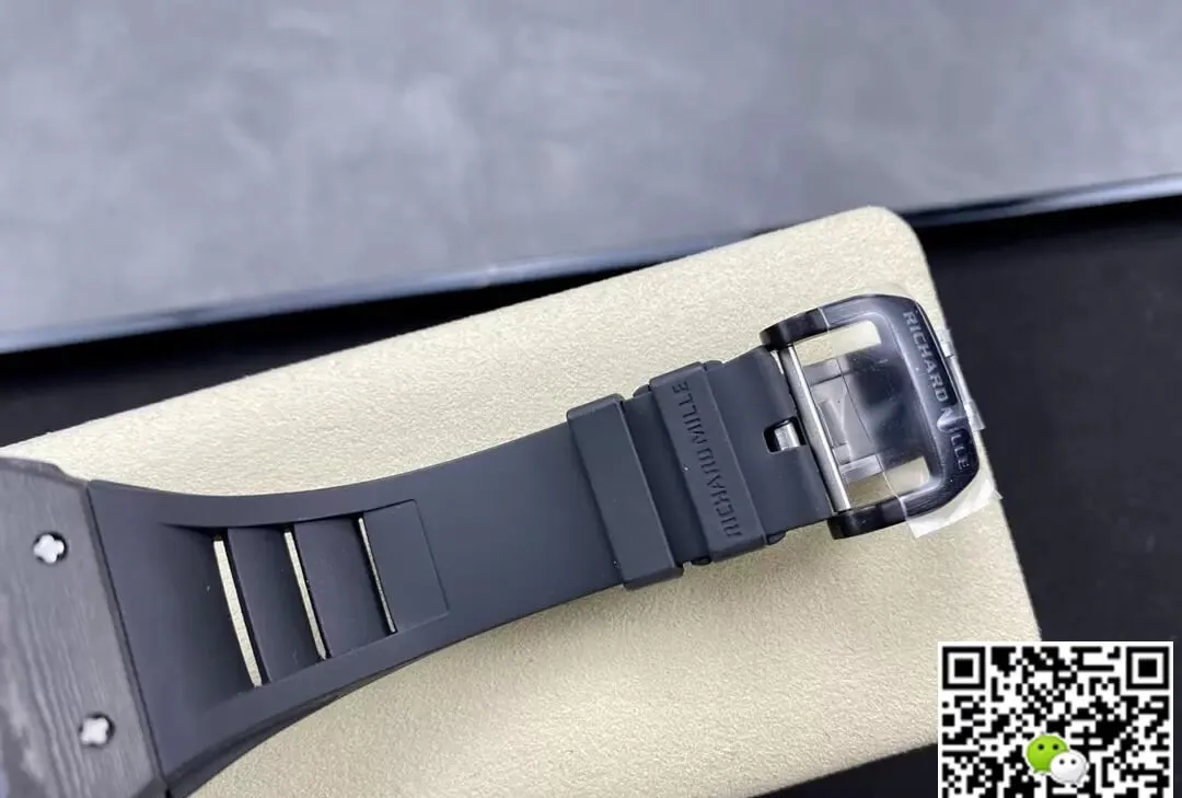 Richard Mille RM35-02 T+ Factory 1:1 Best Edition Replica Watch NTPT Carbon Fiber Black Case