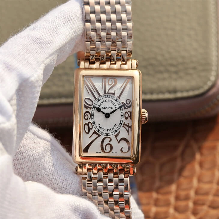 Franck Muller LONG ISLAND 952 Ladies ABF Factory 1:1 Best Edition Replica Watch Gold Strap