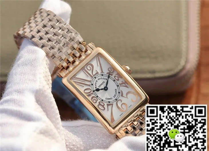 Franck Muller LONG ISLAND 952 Ladies ABF Factory 1:1 Best Edition Replica Watch Gold Strap
