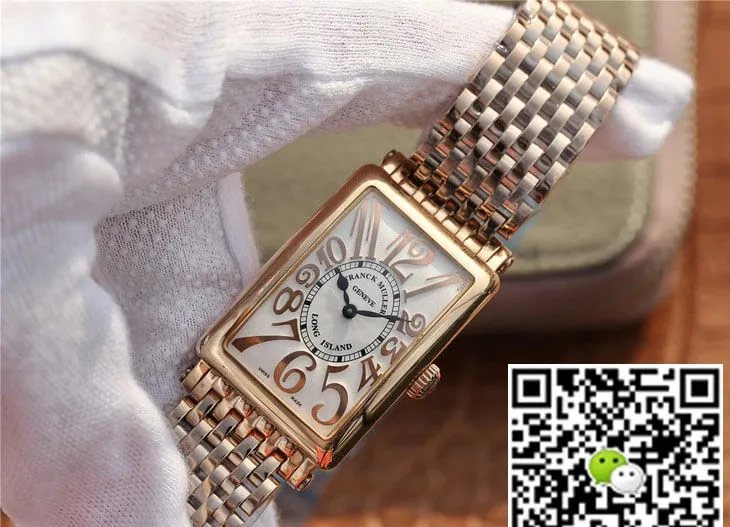 Franck Muller LONG ISLAND 952 Ladies ABF Factory 1:1 Best Edition Replica Watch Gold Strap