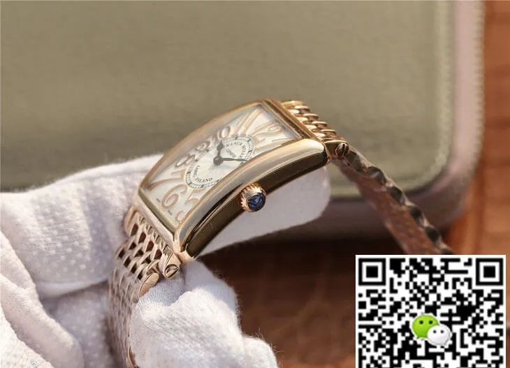 Franck Muller LONG ISLAND 952 Ladies ABF Factory 1:1 Best Edition Replica Watch Gold Strap