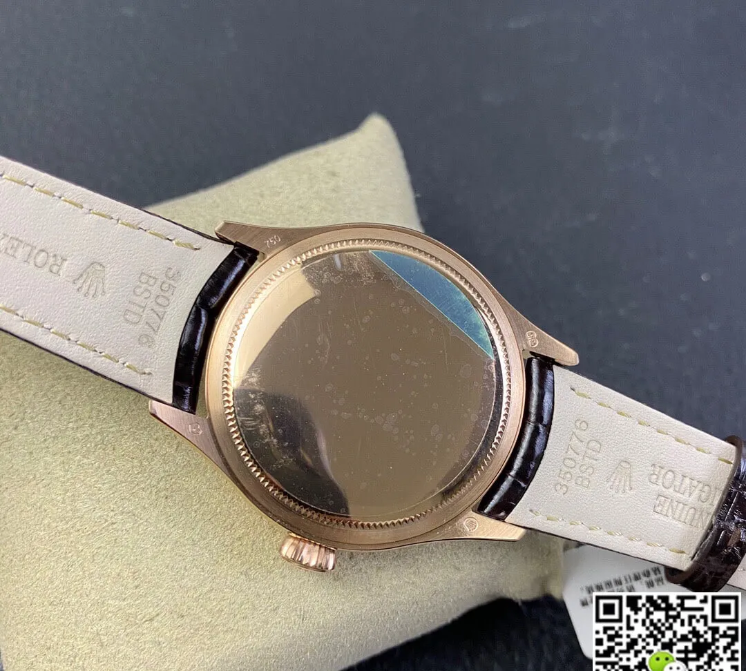 Rolex Cellini M50535-0002 KZ Factory 1:1 Best Edition Replica Watch Stainless Steel Bezel