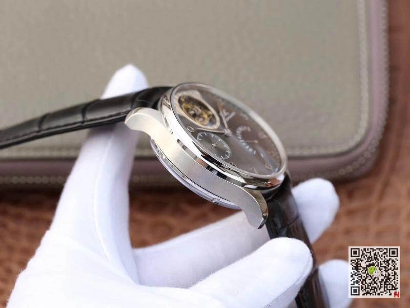 IWC Portuguese IW504210 Tourbillon 1:1 Best Edition Replica Watch Slate Gray Dial Swiss ETA Tourbillon Movement