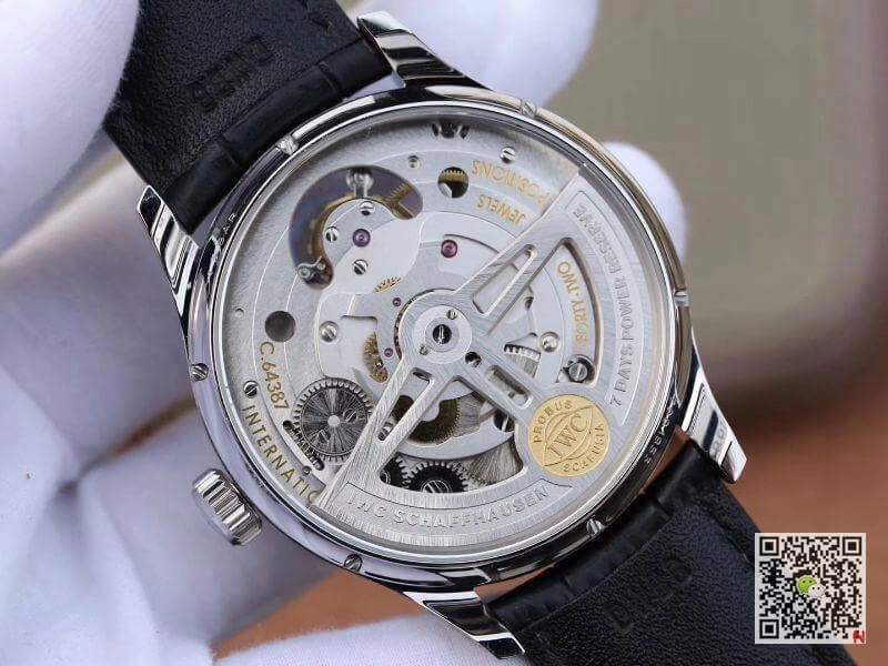 IWC Portuguese IW504210 Tourbillon 1:1 Best Edition Replica Watch Slate Gray Dial Swiss ETA Tourbillon Movement