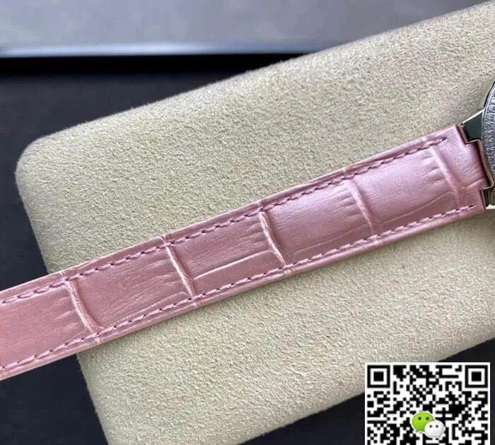 Ballon Bleu De Cartier 33MM V6 Factory 1:1 Best Edition Replica Watch Leather Strap