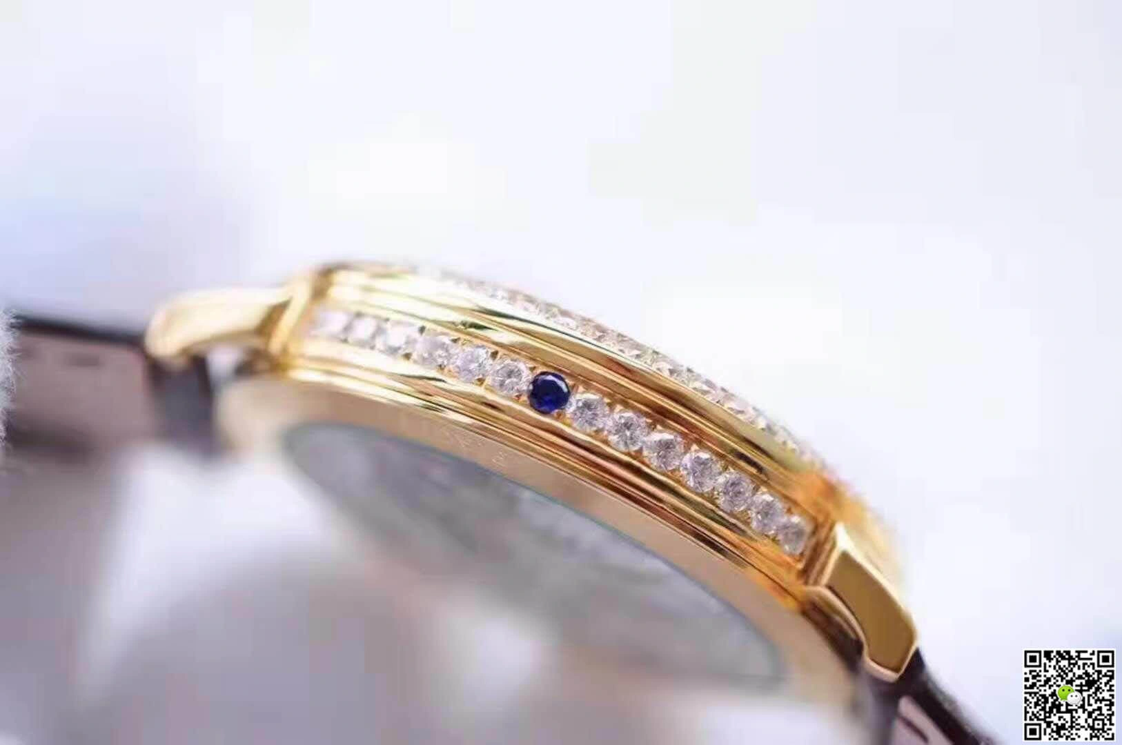 Piaget Tourbillon Silver Hollow Dial V6 Factory 1:1 Best Edition Replica Watch Swiss Tourbillon