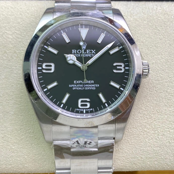 Rolex Explorer M214270-0003 39MM AR Factory 1:1 Best Edition Replica Watch Stainless Steel