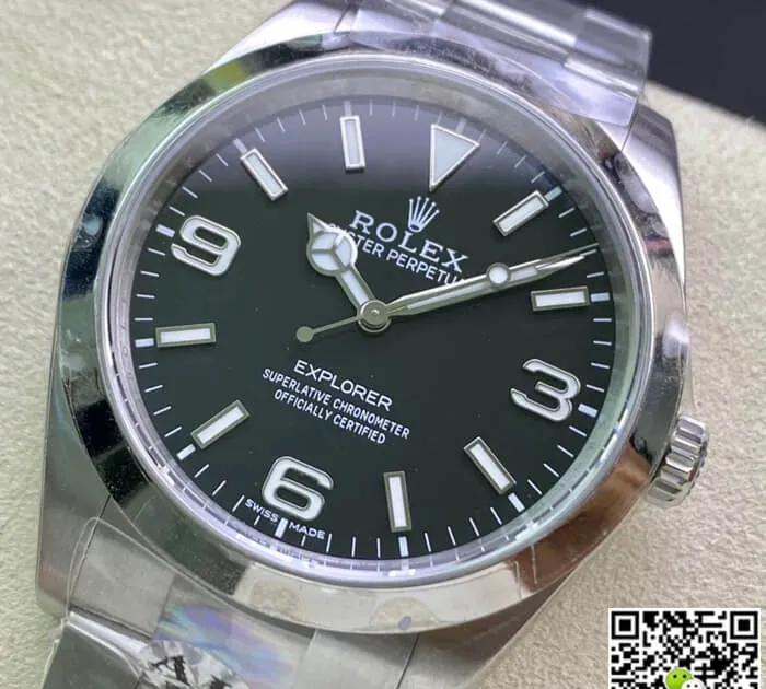 Rolex Explorer M214270-0003 39MM AR Factory 1:1 Best Edition Replica Watch Stainless Steel