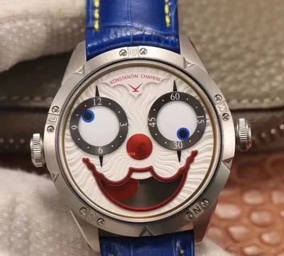 Konstantin Chaykin Clown II Audacity TW Factory 1:1 Best Edition Replica Watch White Dial Swiss NH35A