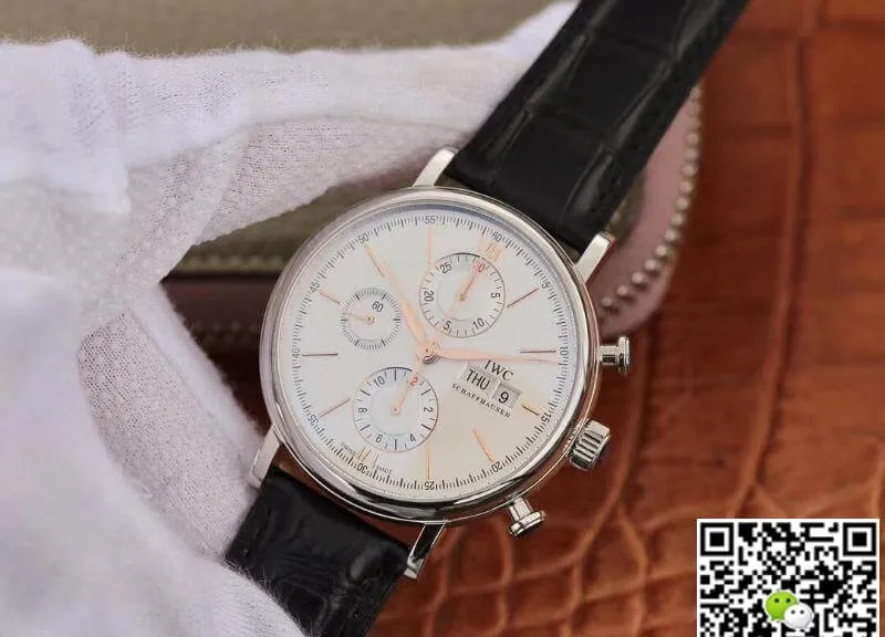 IWC Portofino Chronograph 42mm Multi-function IW391022 ZF Factory 1:1 Best Edition Replica Watch Swiss ETA7750