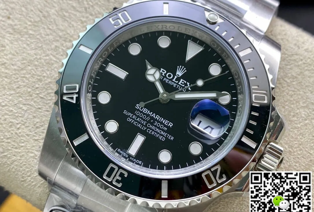Rolex Submariner 116610LN-97200 Clean Factory 1:1 Best Edition Replica Watch V4 Black Dial