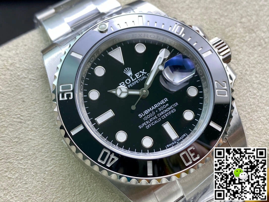 Rolex Submariner 116610LN-97200 Clean Factory 1:1 Best Edition Replica Watch V4 Black Dial