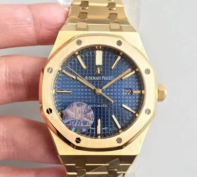 Audemars Piguet Royal Oak 15400OR JF Factory 1:1 Best Edition Replica Watch Gold Case