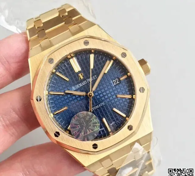 Audemars Piguet Royal Oak 15400OR JF Factory 1:1 Best Edition Replica Watch Gold Case