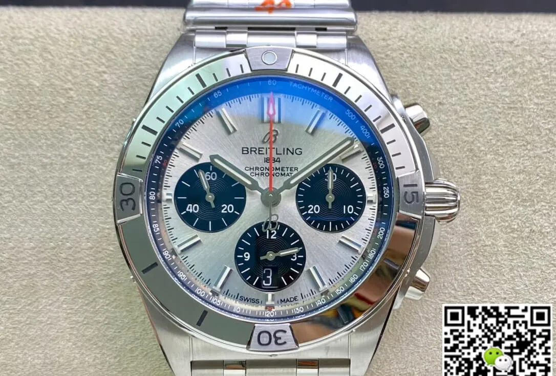 Breitling Chronomat AB0134101G1A1 GF Factory 1:1 Best Edition Replica Watch White Dial Swiss 7750