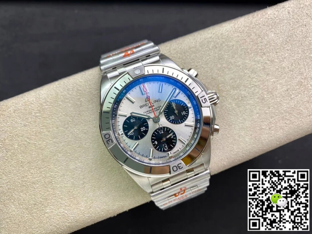 Breitling Chronomat AB0134101G1A1 GF Factory 1:1 Best Edition Replica Watch White Dial Swiss 7750