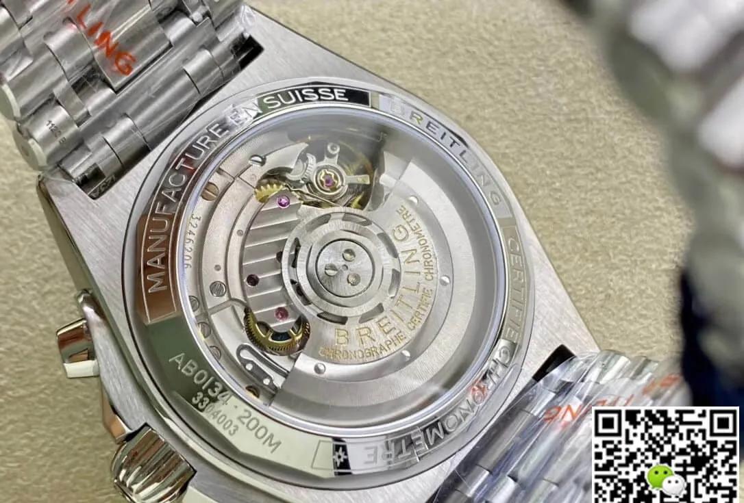 Breitling Chronomat AB01343A1L1A1 GF Factory 1:1 Best Edition Replica Watch Green Dial Swiss 7750