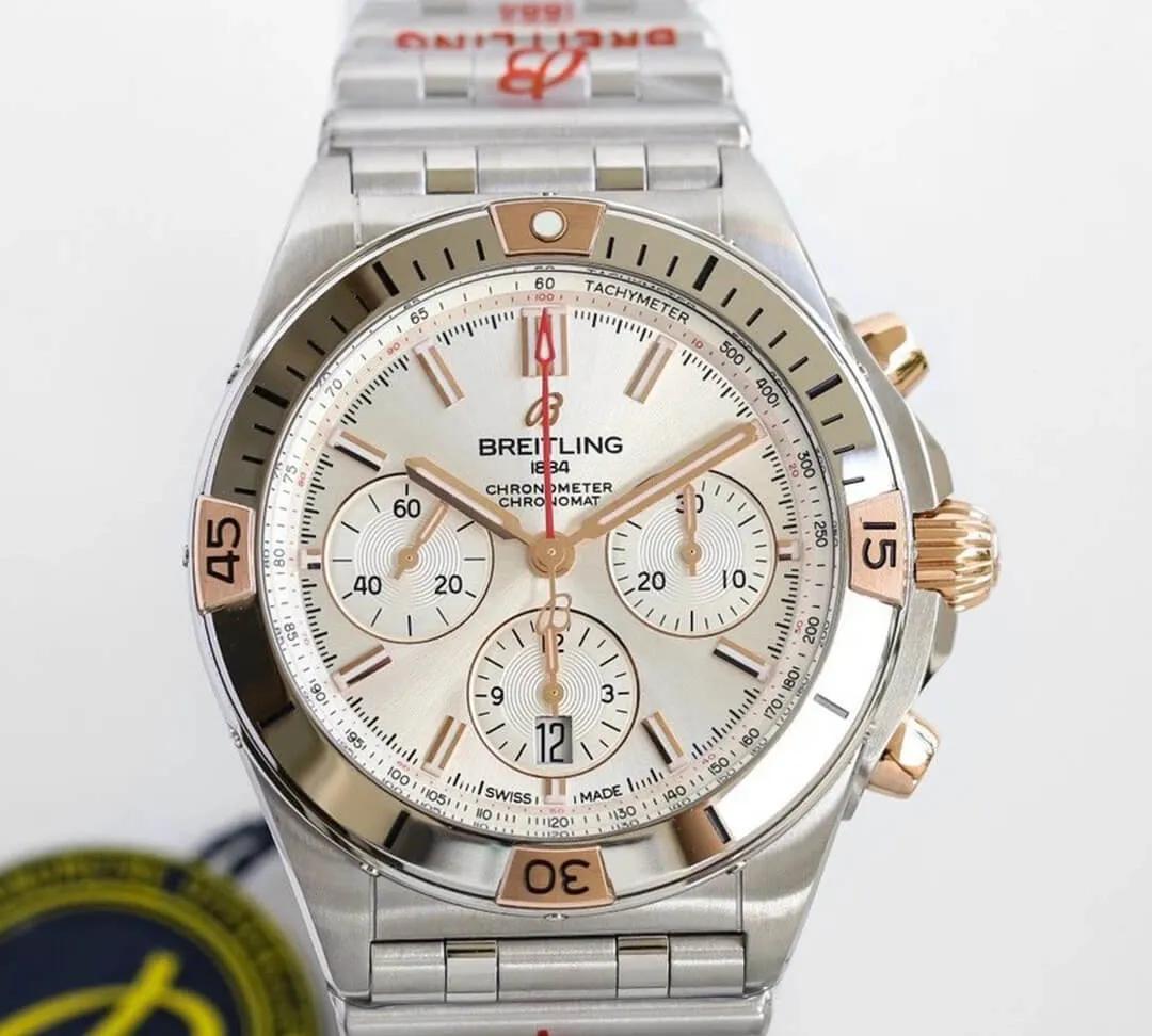 Breitling Chronomat IB0134101G1A1 GF Factory 1:1 Best Edition Replica Watch Stainless Steel Strap
