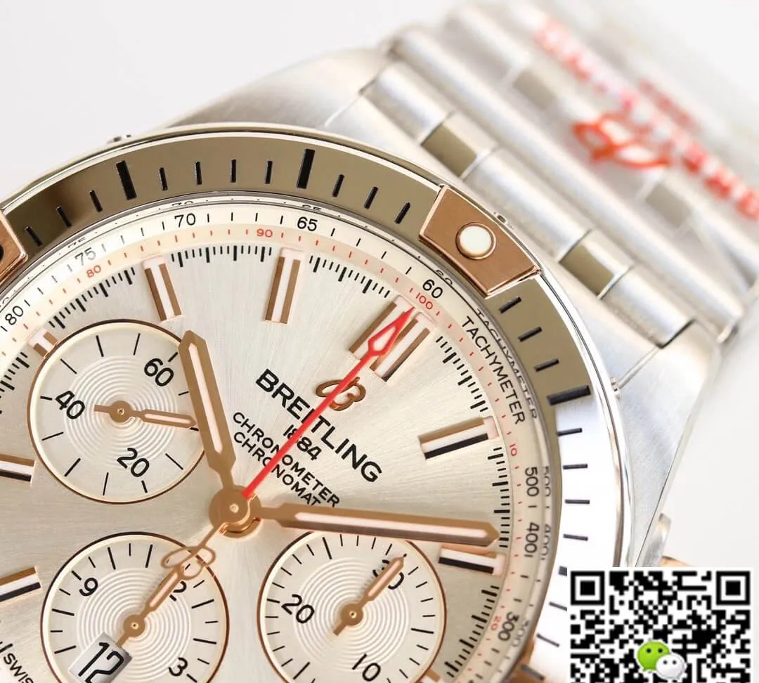 Breitling Chronomat IB0134101G1A1 GF Factory 1:1 Best Edition Replica Watch Stainless Steel Strap
