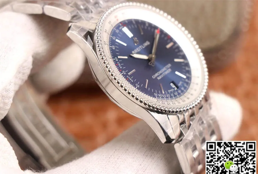 Breitling Navitimer Automatic 38 A17325211C1A1 KOR Factory 1:1 Best Edition Replica Watch Stainless Steel
