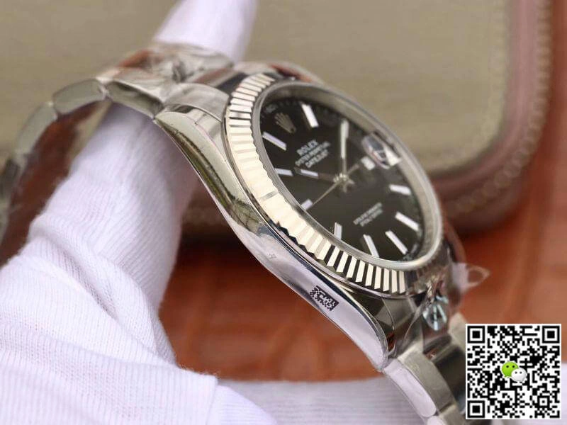 Rolex Datejust 126334 41mm AR Factory Men Watches 1:1 Best Edition Replica Watch Swiss EAT2824 Black Dial