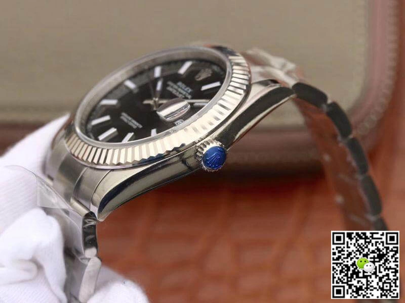 Rolex Datejust 126334 41mm AR Factory Men Watches 1:1 Best Edition Replica Watch Swiss EAT2824 Black Dial