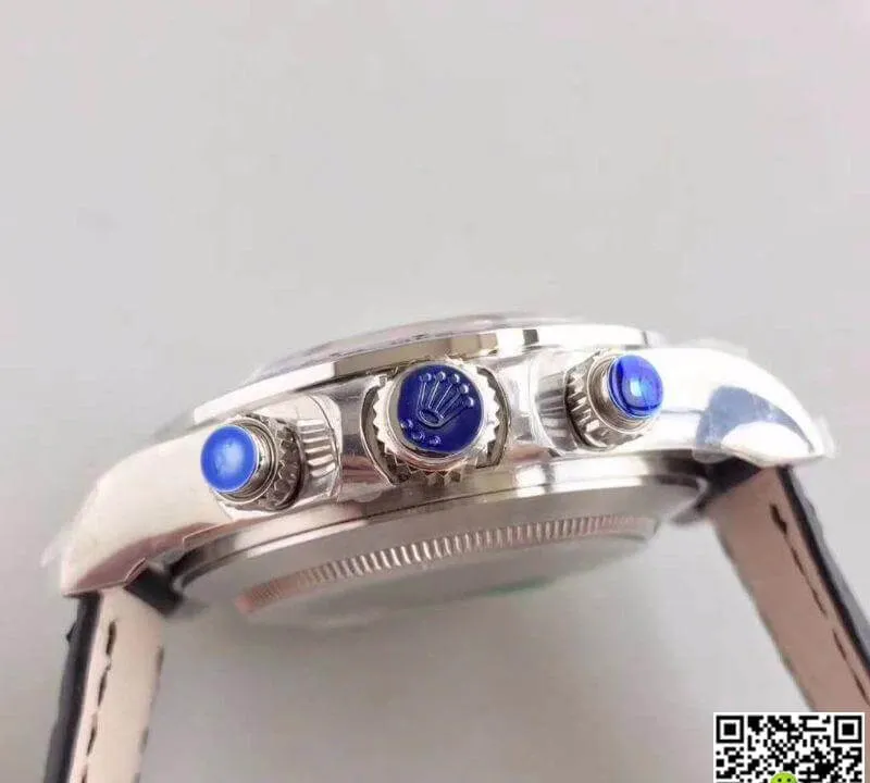 Rolex Daytona Cosmograph 116520 JH Factory White Dial 1:1 Best Edition Replica Watch Swiss ETA4130
