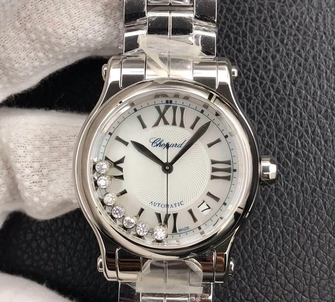 Chopard Happy Diamonds 278559-3002 YF Factory 1:1 Best Edition Replica Watch Stainless Steel Strap