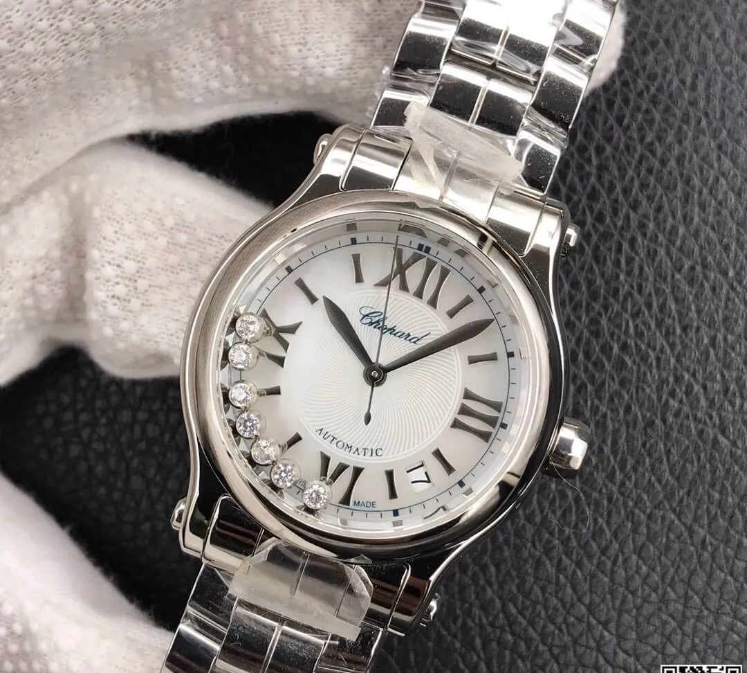 Chopard Happy Diamonds 278559-3002 YF Factory 1:1 Best Edition Replica Watch Stainless Steel Strap