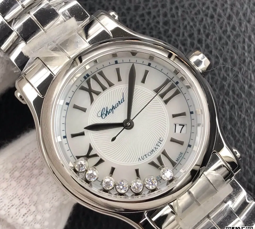 Chopard Happy Diamonds 278559-3002 YF Factory 1:1 Best Edition Replica Watch Stainless Steel Strap