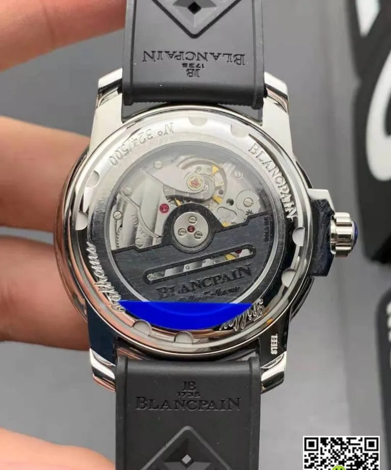 Blancpain Fifty Fathoms Barakuda 5008B 1130 B52A ZF Factory 1:1 Best Edition Replica Watch Black Bezel