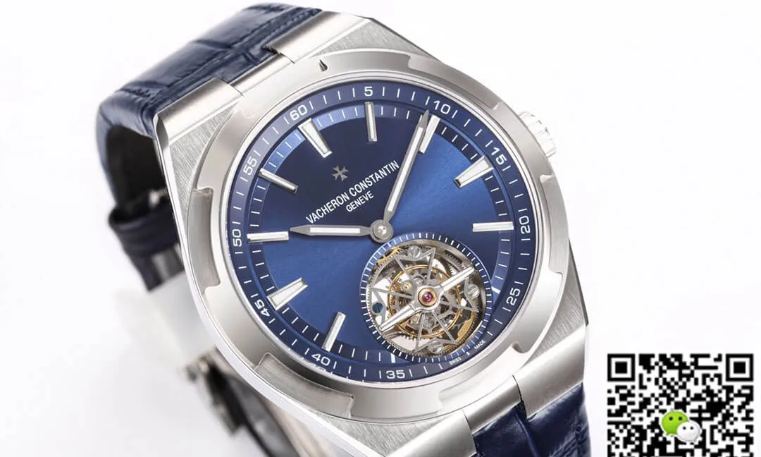 Vacheron Constantin Overseas Tourbillon 6000V 110A-B544 BBR Factory 1:1 Best Edition Replica Watch Stainless Steel Bezel
