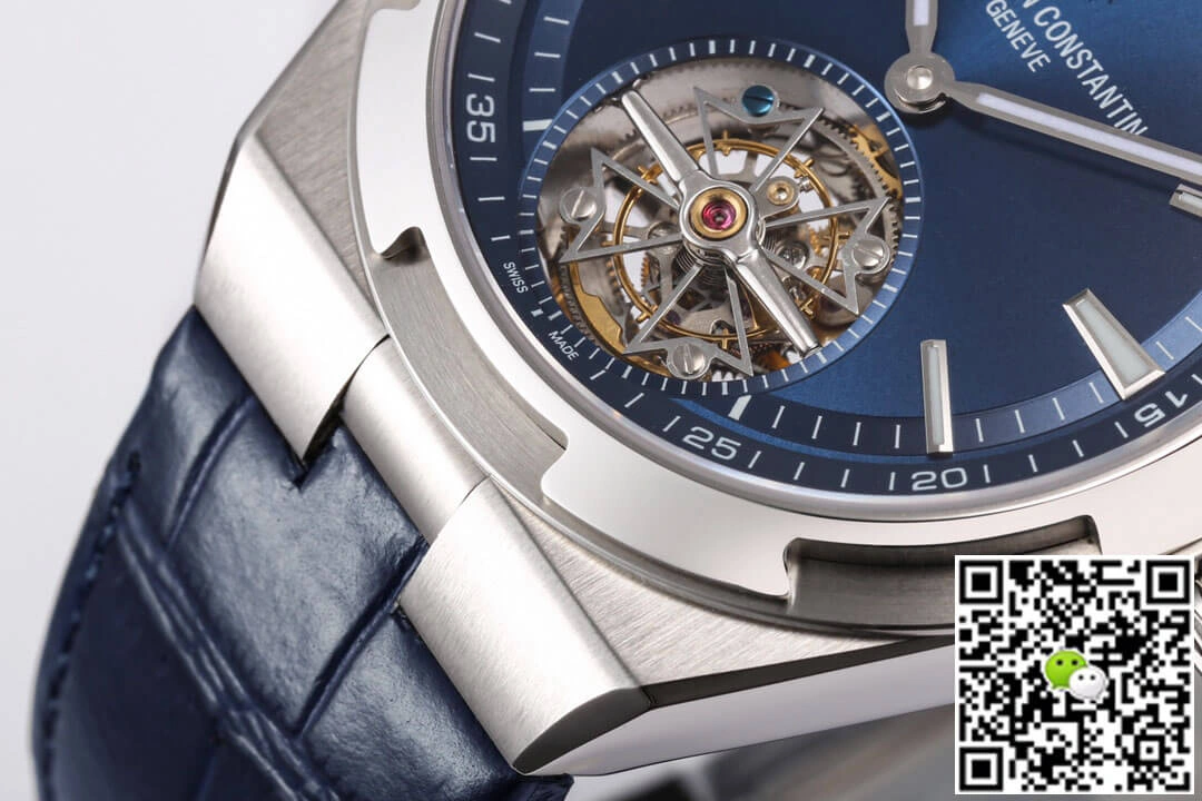 Vacheron Constantin Overseas Tourbillon 6000V 110A-B544 BBR Factory 1:1 Best Edition Replica Watch Stainless Steel Bezel