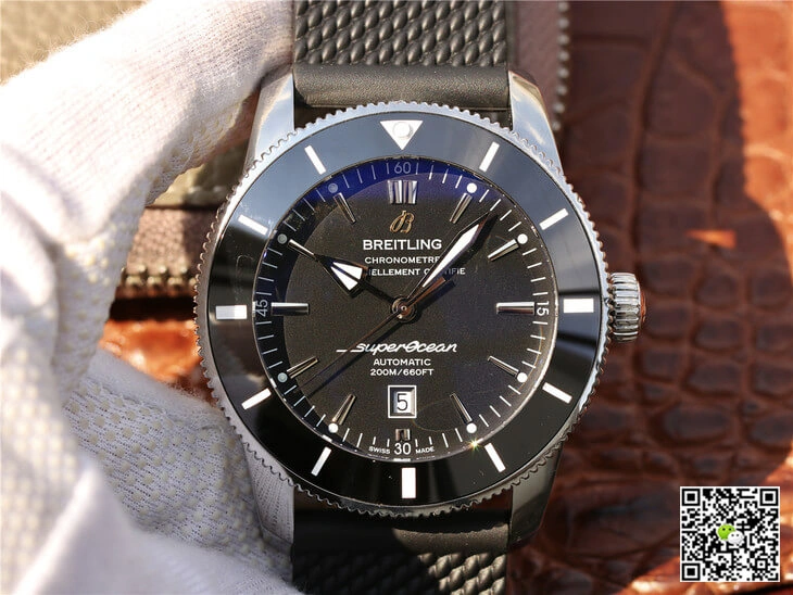 Breitling Superocean Heritage II AB2010121B1S1 GF Factory 1:1 Best Edition Replica Watch Black Strap