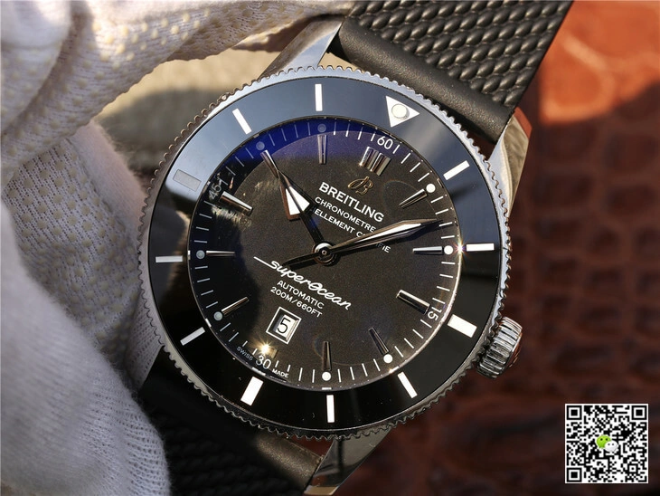 Breitling Superocean Heritage II AB2010121B1S1 GF Factory 1:1 Best Edition Replica Watch Black Strap