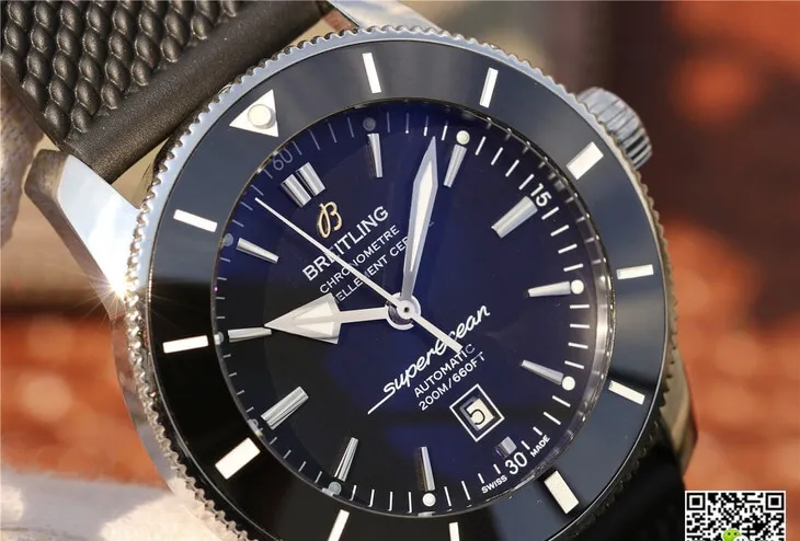 Breitling Superocean Heritage II AB2010121B1S1 GF Factory 1:1 Best Edition Replica Watch Black Strap